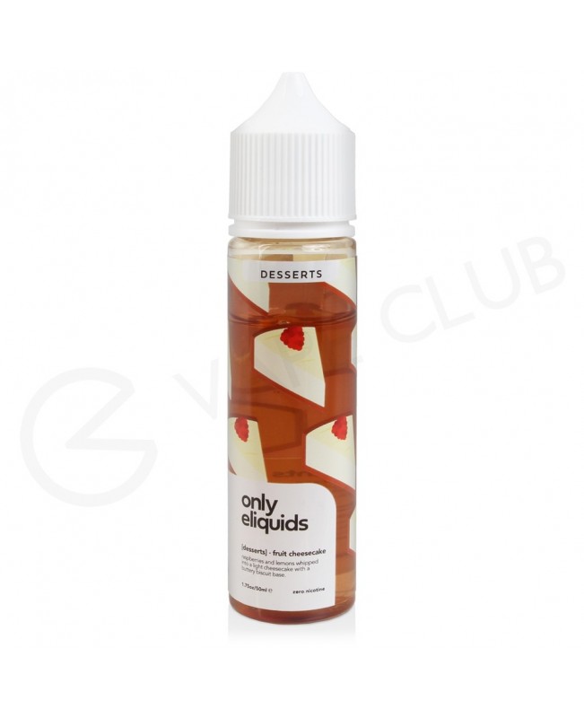 Fruit Cheesecake Shortfill E-Liquid by Only Eliquids Desserts 50ml