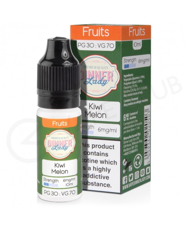 Kiwi Melon E-Liquid by Dinner Lady 70/30