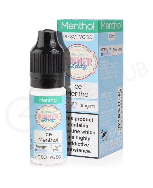 Ice Menthol E-Liquid by Dinner Lady 50/50