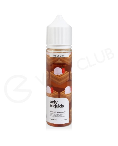 Belgian Waffle Shortfill E-Liquid by Only Eliquids...