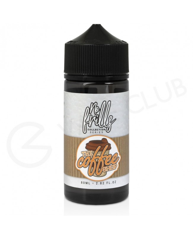 Hazelnut Shortfill E-Liquid by No Frills The Coffee Shop 80ml