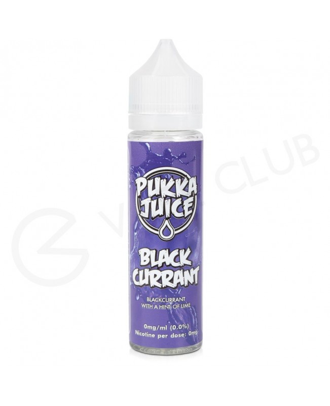 Blackcurrant Shortfill E-Liquid by Pukka Juice 50ml