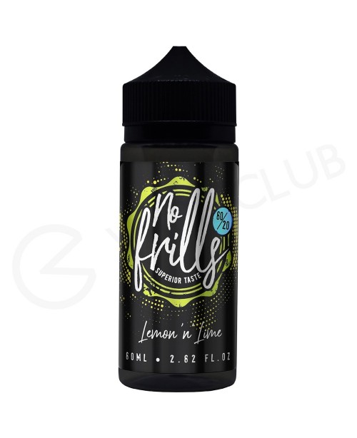 Lemon & Lime Sorbet Shortfill E-Liquid by No F...