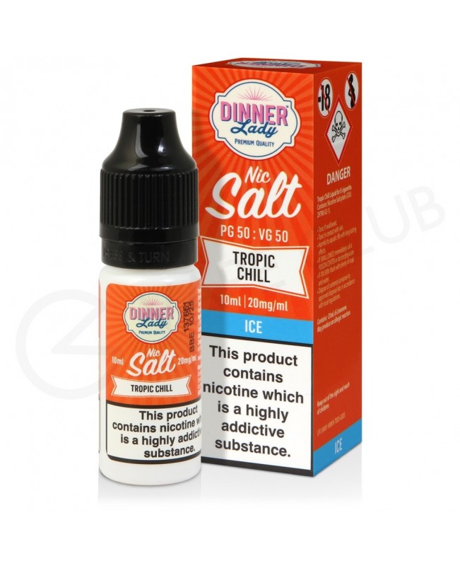 Tropic Chill Nic Salt E-Liquid by Dinner Lady