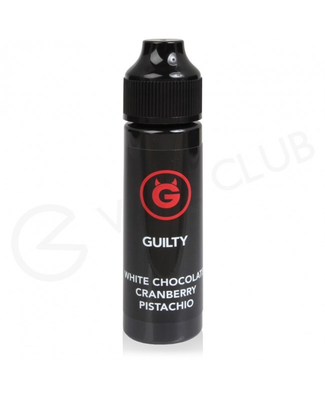 Guilty White Chocolate, Cranberry & Pistachio Shortfill E-Liquid by Ohm Brew 50ml