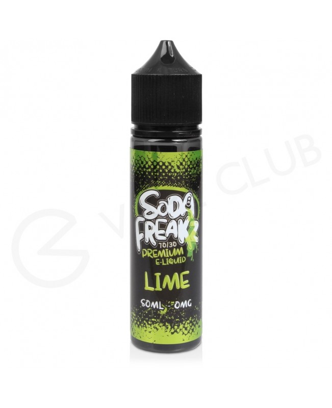 Lime Shortfill E-Liquid by Soda Freakz 50ml