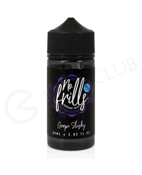 Grape Slushy Shortfill E-Liquid by No Frills 80ml