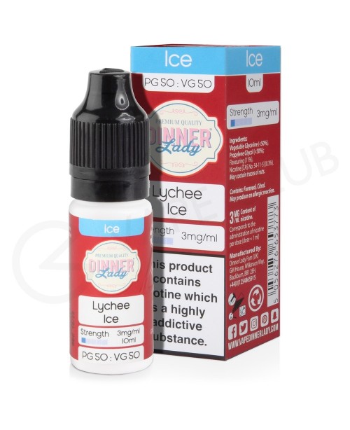 Lychee Ice E-Liquid by Dinner Lady Ice