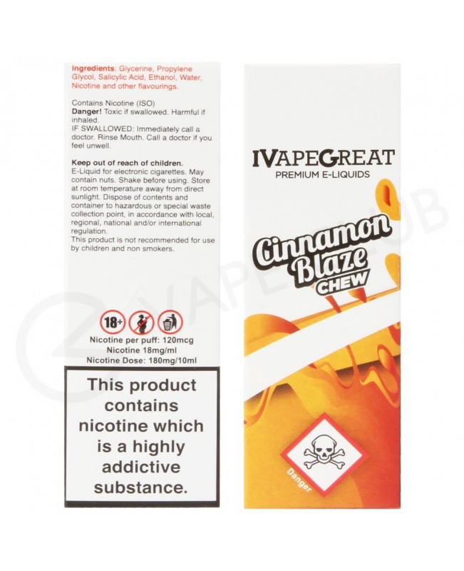 Cinnamon Blaze Chew E-Liquid by IVG 50/50