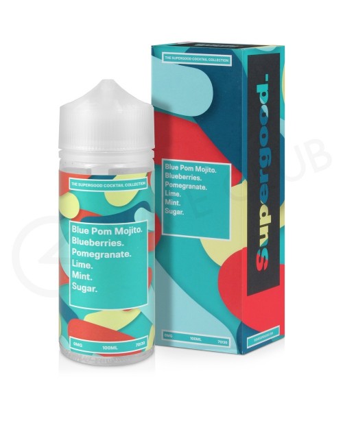 Blue Pom Mojito Shortfill E-Liquid by Supergood 10...