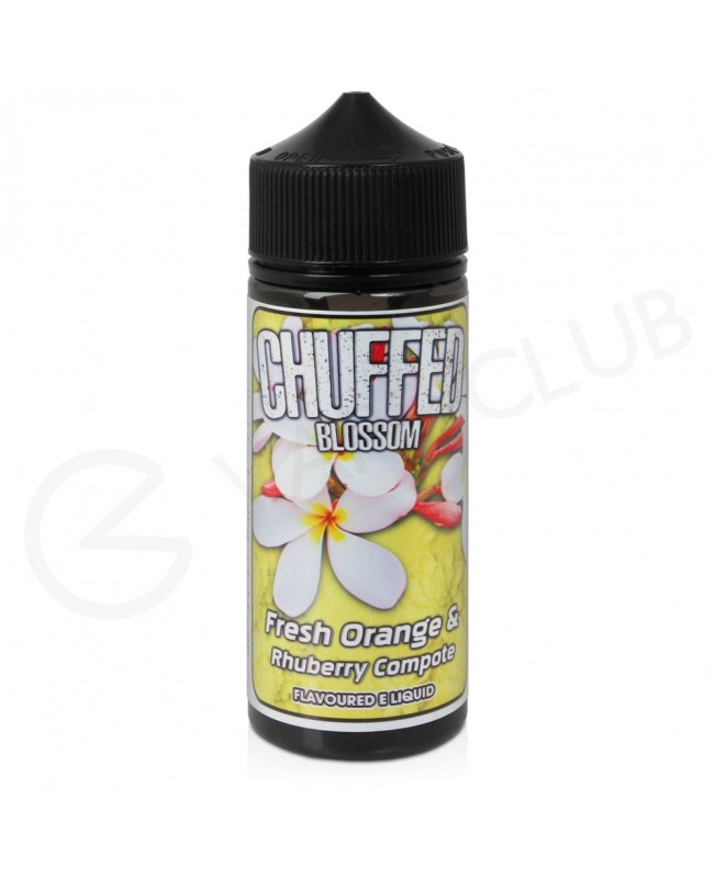 Fresh Orange & Rhubarb Compote Shortfill E-Liquid by Chuffed Blossom 100ml