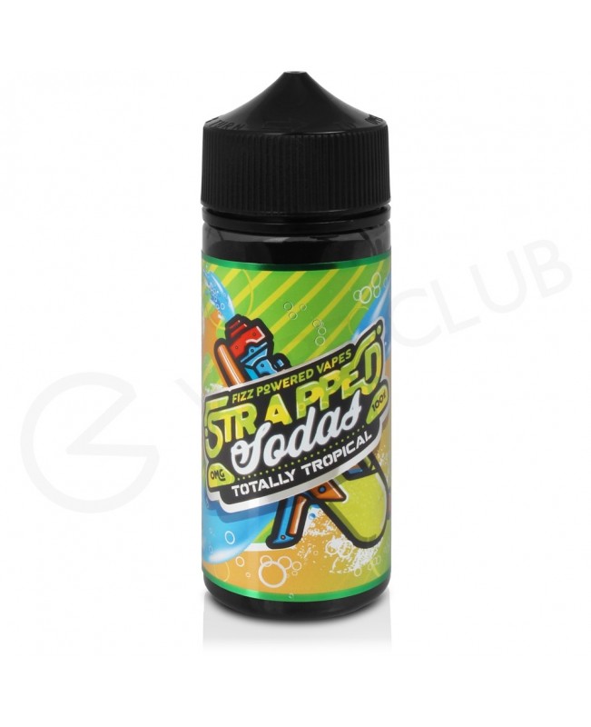 Totally Tropical Shortfill E-Liquid by Strapped Soda 100ml