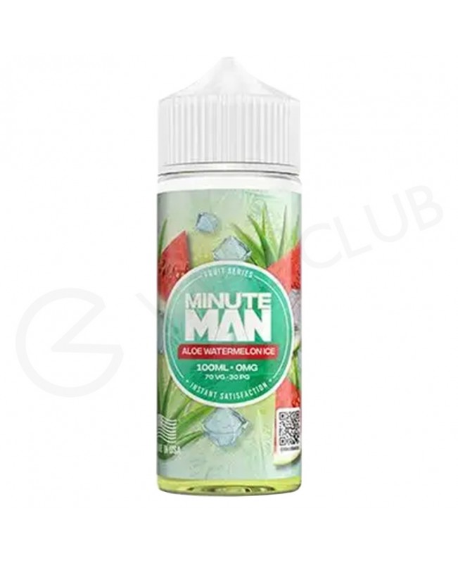 Aloe Watermelon Ice Shortfill E-Liquid by Minute Man 100ml