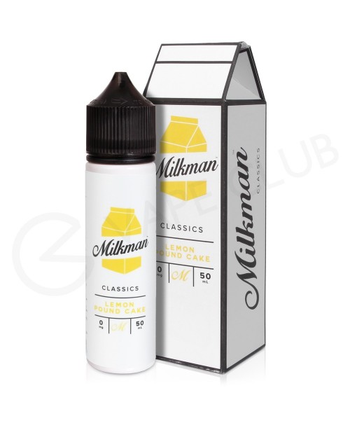 Lemon Pound Cake Shortfill E-Liquid by The Milkman...