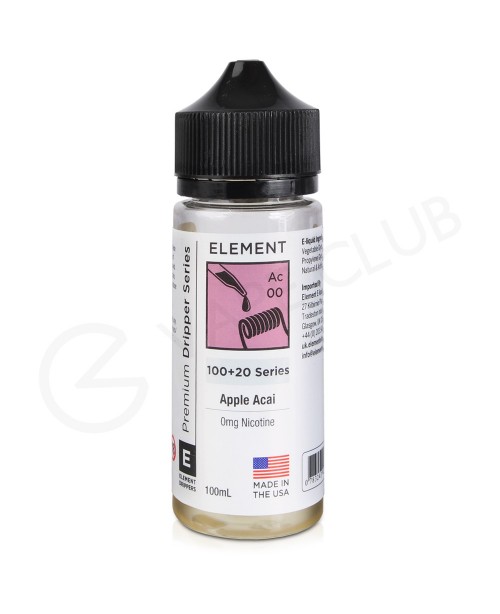 Apple Acai Dripper Shortfill E-liquid by Element 1...