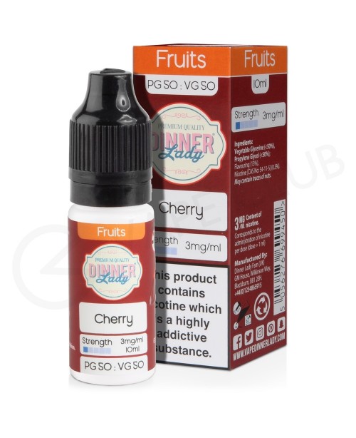 Cherry E-Liquid by Dinner Lady 50/50