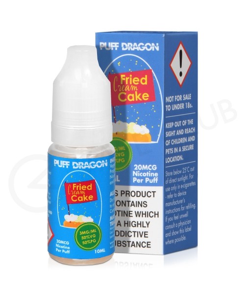 Fried Cream Cake E-Liquid by Puff Dragon