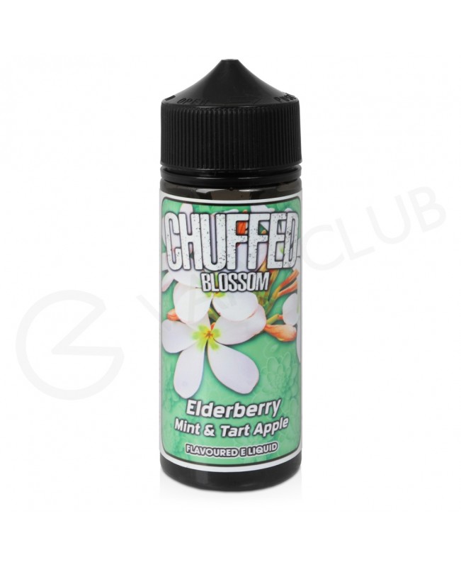 Elderberry Mint & Tart Apple Shortfill E-Liquid by Chuffed Blossom 100ml