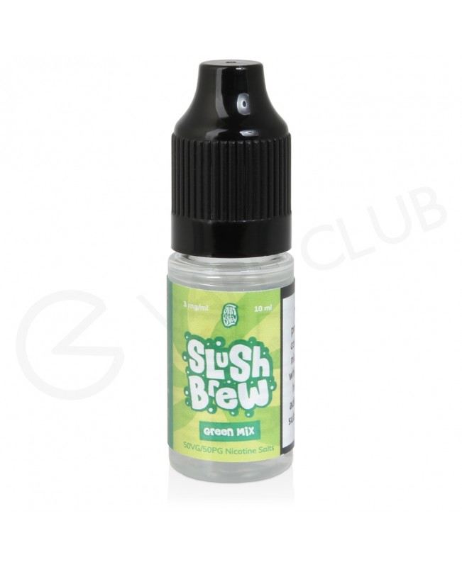 Green Mix Nic Salt E-Liquid by Slush Brew