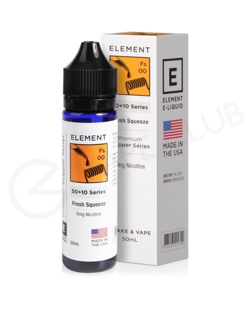 Fresh Squeeze Dripper Shortfill E-Liquid by Elemen...