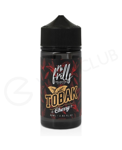 Cherry Shortfill E-Liquid by No Frills Tobak 80ml