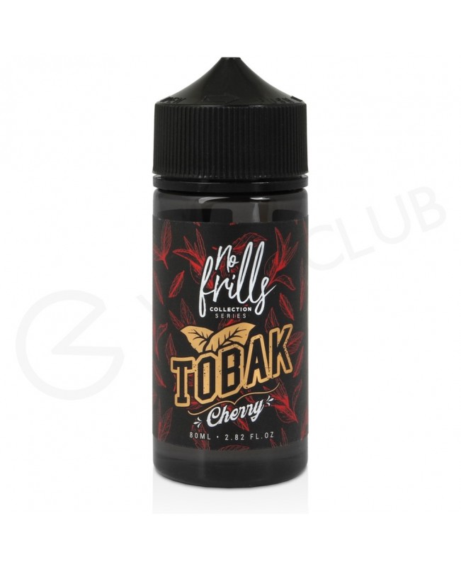 Cherry Shortfill E-Liquid by No Frills Tobak 80ml