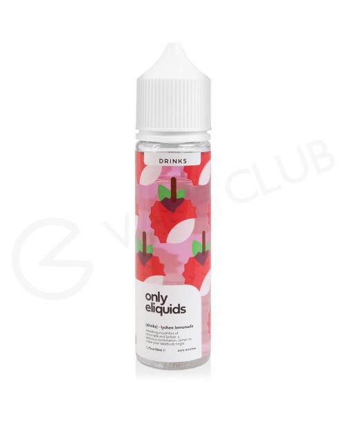 Lychee Lemonade Shortfill by Only Eliquids Drinks ...