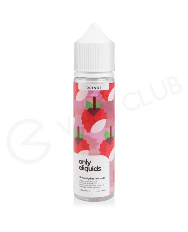 Lychee Lemonade Shortfill by Only Eliquids Drinks 50ml