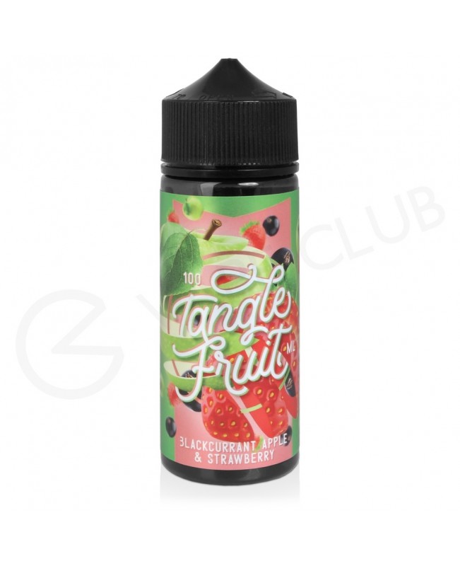 Blackcurrant Apple & Strawberry Shortfill E-Liquid by Tangle Fruits 100ml