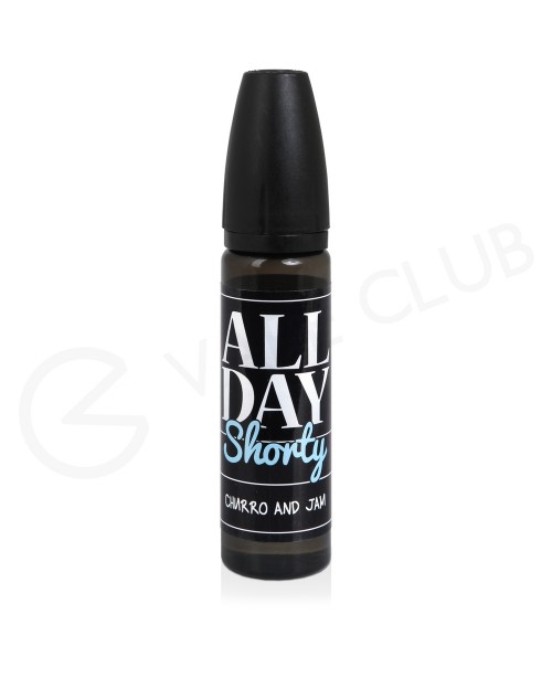 Churro and Jam Shortfill E-Liquid by All Day Short...