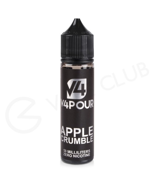 Apple Crumble 50ml Shortfill by V4 V4POUR