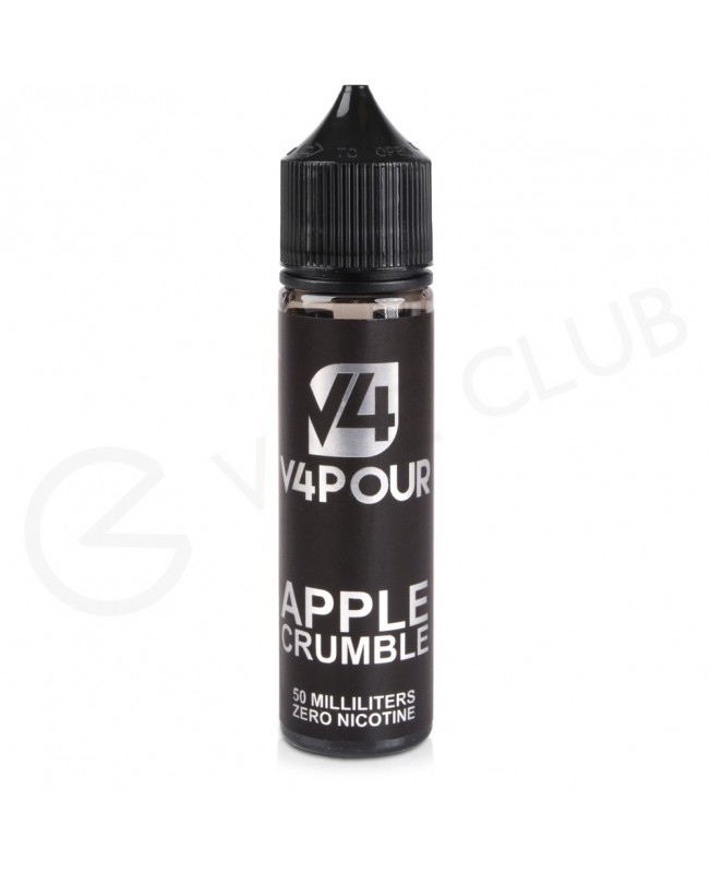 Apple Crumble 50ml Shortfill by V4 V4POUR