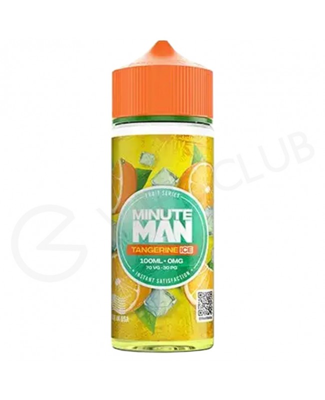 Tangerine Ice Shortfill E-Liquid by Minute Man 100ml