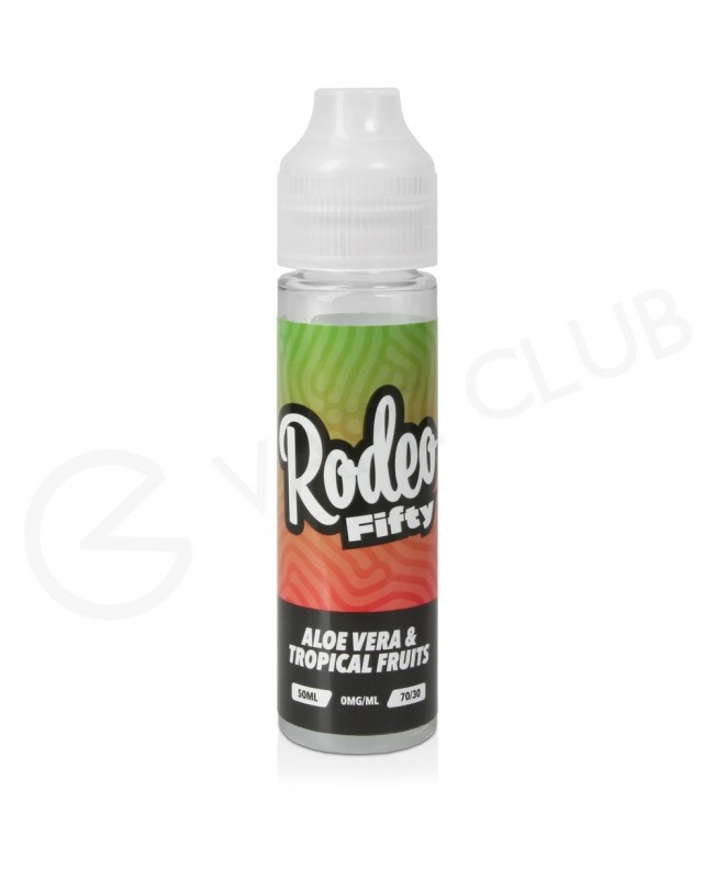 Aloe Vera & Tropical Fruit Shortfill E-Liquid by Rodeo Fifty 50ml