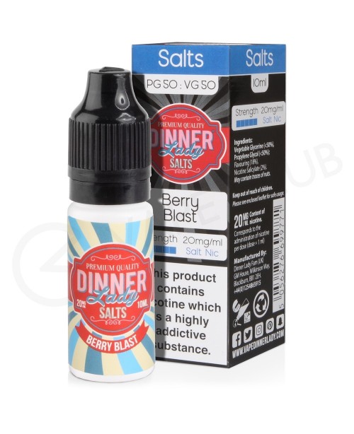 Berry Blast Nic Salt E-Liquid by Dinner Lady