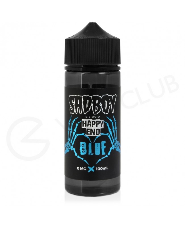 Blue Cotton Candy Shortfill E-Liquid by Sadboy Happy End 100ml