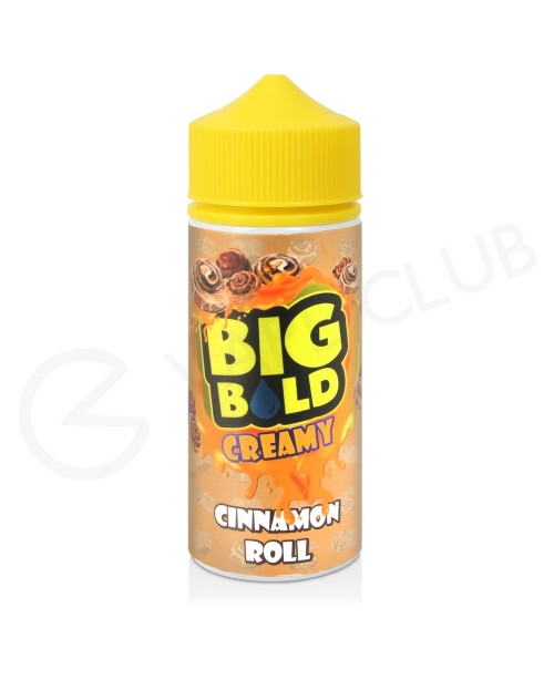 Cinnamon Roll Shortfill E-Liquid by Big Bold Cream...