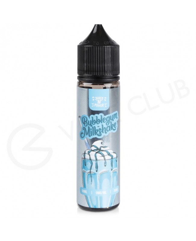 Bubblegum Milkshake Shortfill E-Liquid by Juice N Power 50ml