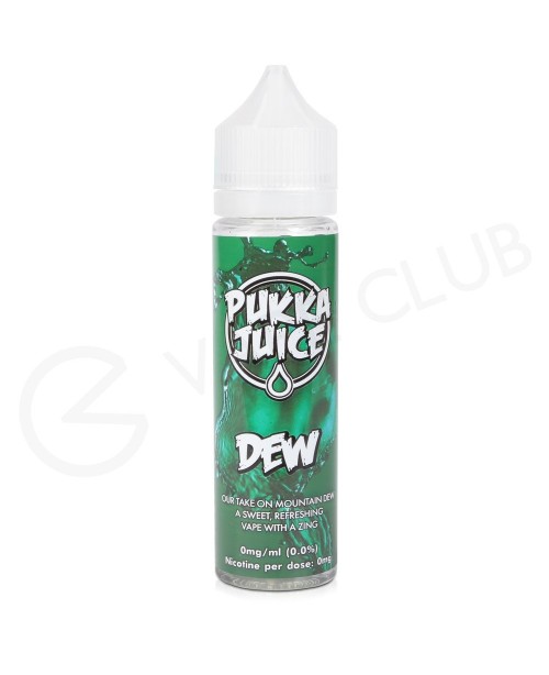 Dew Shortfill E-Liquid by Pukka Juice 50ml