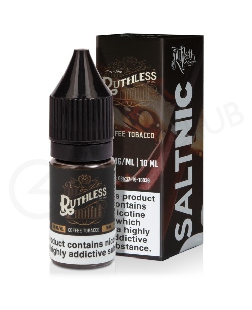 Coffee Tobacco Nic Salt E-Liquid by Ruthless