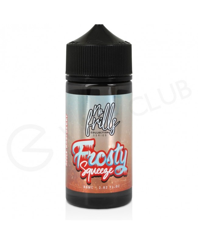 Apple & Raspberry Shortfill E-Liquid by No Frills Frosty Squeeze 80ml