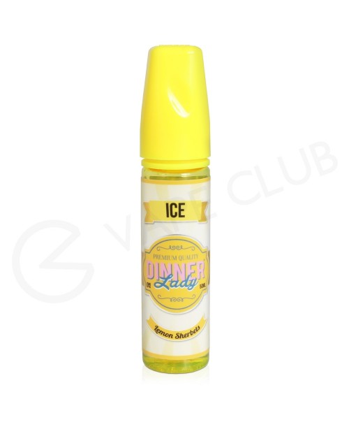 Lemon Sherbet Ice Shortfill E-Liquid by Dinner Lad...