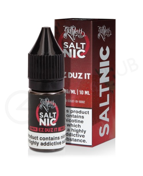 Ez Duz It Nic Salt E-Liquid by Ruthless