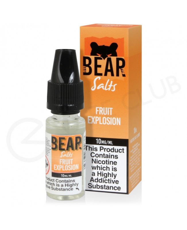 Fruit Explosion Nic Salt E-Liquid by Bear Salts