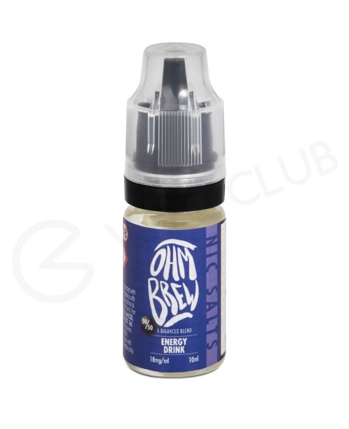 Energy Drink E-liquid by Ohm Brew 50/50 Nic Salts