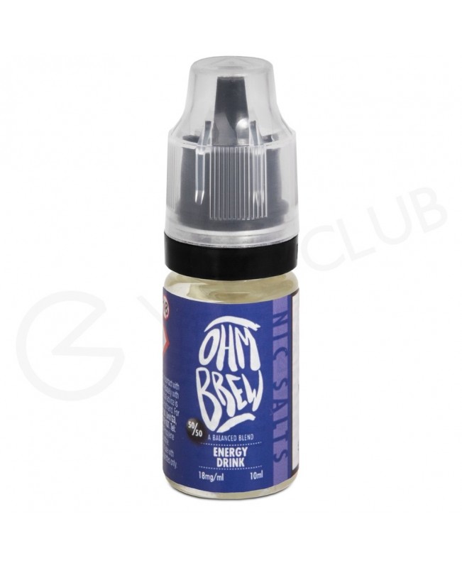 Energy Drink E-liquid by Ohm Brew 50/50 Nic Salts