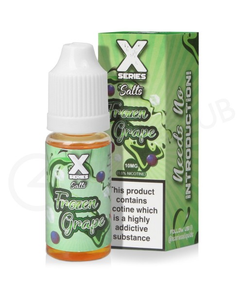 Frozen Grape Nic Salt E-Liquid by X-Series