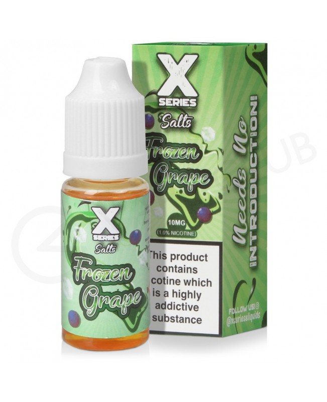 Frozen Grape Nic Salt E-Liquid by X-Series