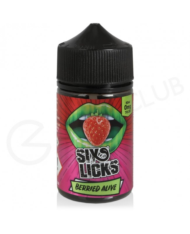 Berried Alive Shortfill E-Liquid by Six Licks