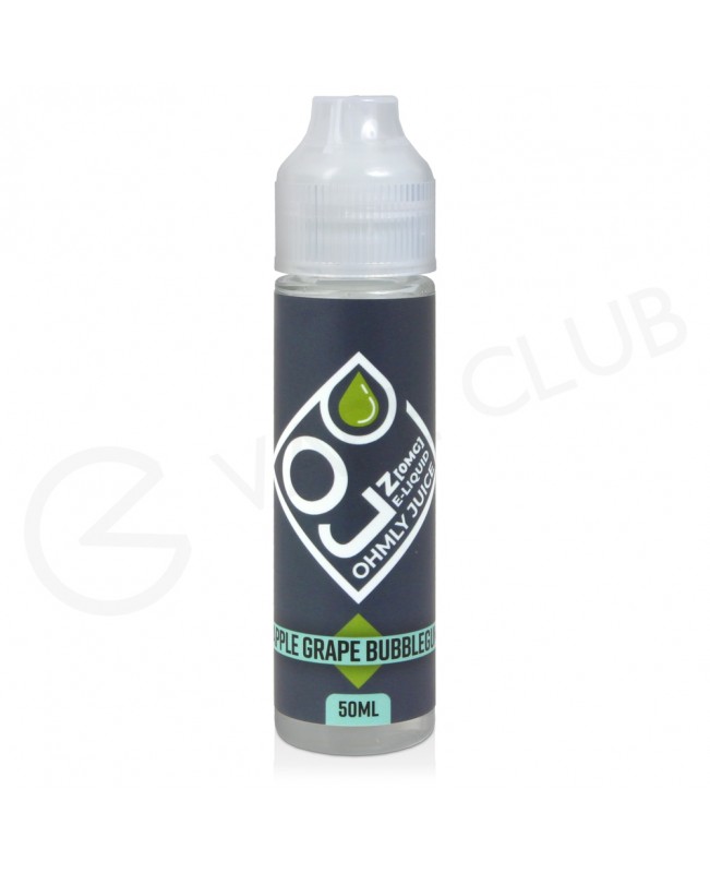 Apple Grape Bubblegum Shortfill E-Liquid by Ohmly Juice 50ml